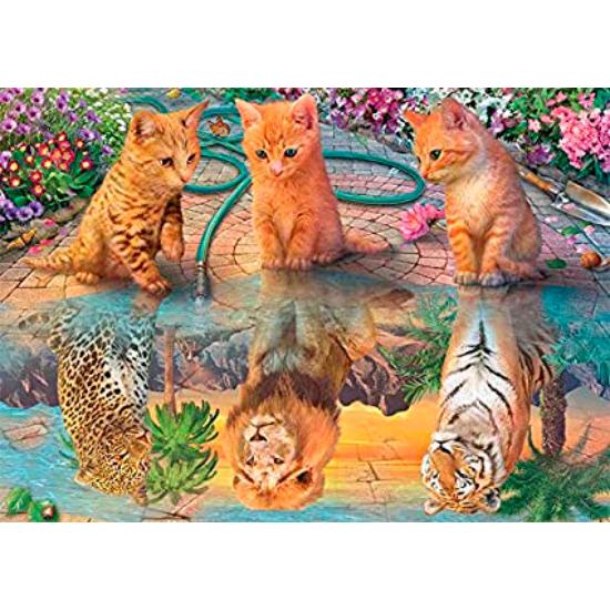Puzzle Jumbo Sueño de Gatos de 500 Piezas