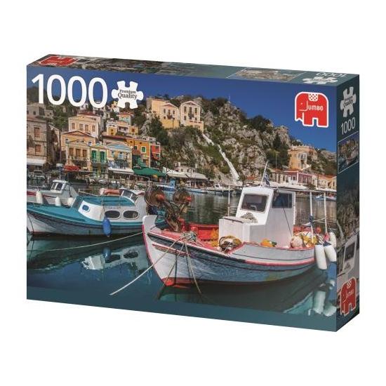 Puzzle Jumbo Symi, Grecia de 1000 Piezas