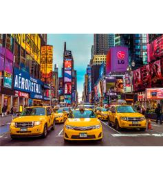 Puzzle Jumbo Taxis de Nueva York de 1000 Piezas