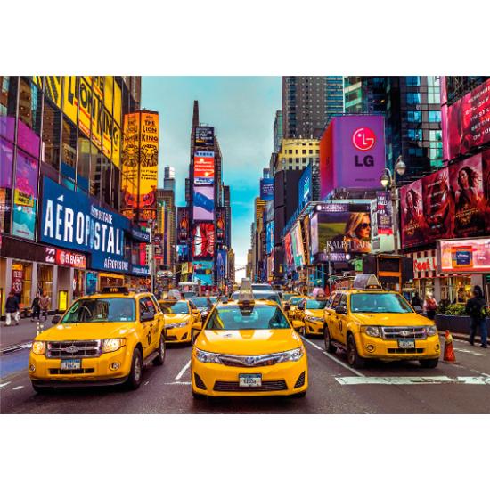 Puzzle Jumbo Taxis de Nueva York de 1000 Piezas Puzzle Jumbo Taxis de Nueva York de 1000 Piezas