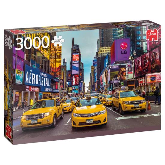 Puzzle Jumbo Taxis de Nueva York de 3000 Piezas