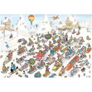 Puzzle Jumbo Todo Va Cuesta Abajo de 2000 Piezas