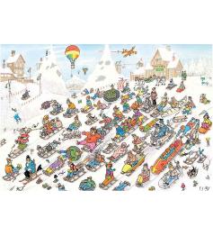 Puzzle Jumbo Todo Va Cuesta Abajo de 2000 Piezas