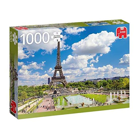 Puzzle Jumbo Torre Eiffel en Verano, París de 1000 Piezas