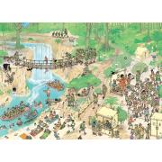 Puzzle Jumbo Tour por la Jungla de 1000 Piezas