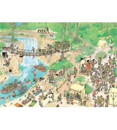 Puzzle Jumbo Tour por la Jungla de 1000 Piezas