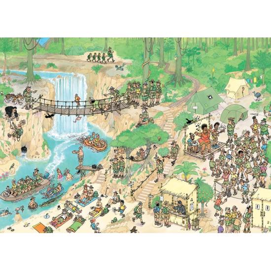 Puzzle Jumbo Tour por la Jungla de 1000 Piezas Puzzle Jumbo Tour por la Jungla de 1000 Piezas