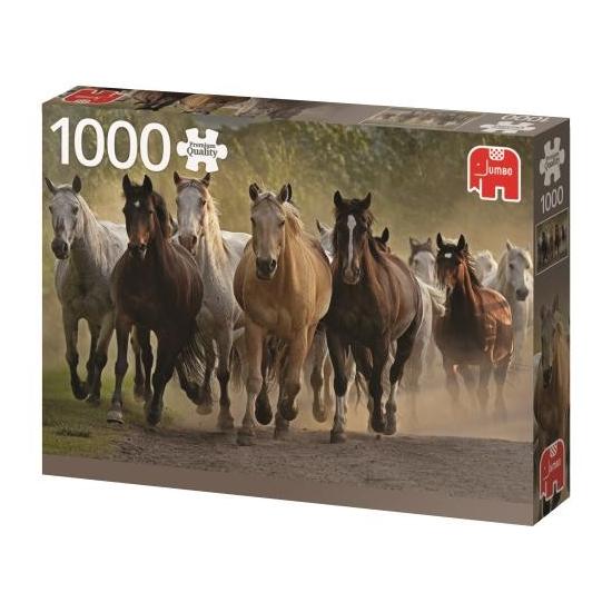 Puzzle Jumbo Un Grupo de Caballos de 1000 Piezas