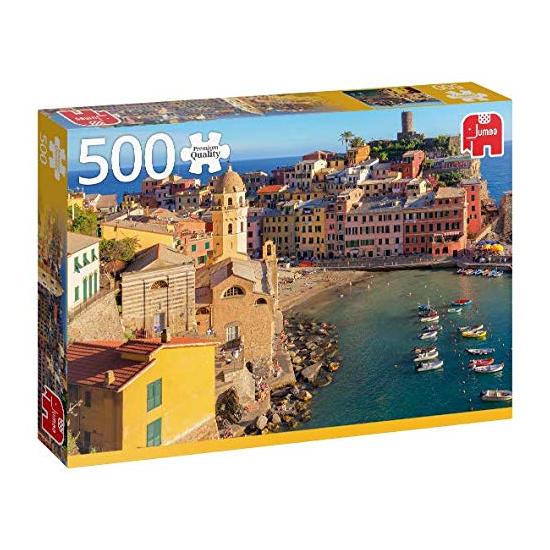 Puzzle Jumbo Vernazza, Cinque Terre, Italia de 500 Piezas
