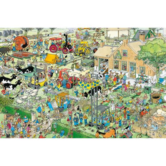 Puzzle Jumbo Visita a la Granja de 1500 Piezas