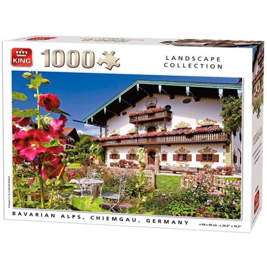 Puzzle King Alpes Bávaros Chiemgau Alemania de 1000 Pzs Puzzle King Alpes Bávaros Chiemgau Alemania de 1000 Pzs