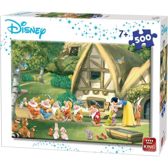 Puzzle King Blancanieves y los Siete Enanitos de 500 Pzs