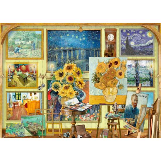 Puzzle King Colección de Clásicos Vincent Van Gogh de 1000 Pzs Puzzle King Colección de Clásicos Vincent Van Gogh de 1000 Pzs
