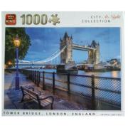 Puzzle King De Noche en Tower Bridge de 1000 Piezas