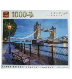 Puzzle King De Noche en Tower Bridge de 1000 Piezas