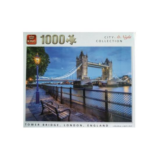 Puzzle King De Noche en Tower Bridge de 1000 Piezas Puzzle King De Noche en Tower Bridge de 1000 Piezas