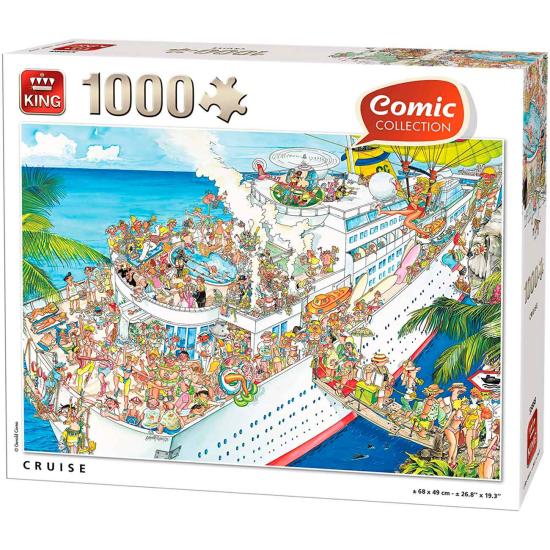 Puzzle King El Crucero de 1000 Piezas