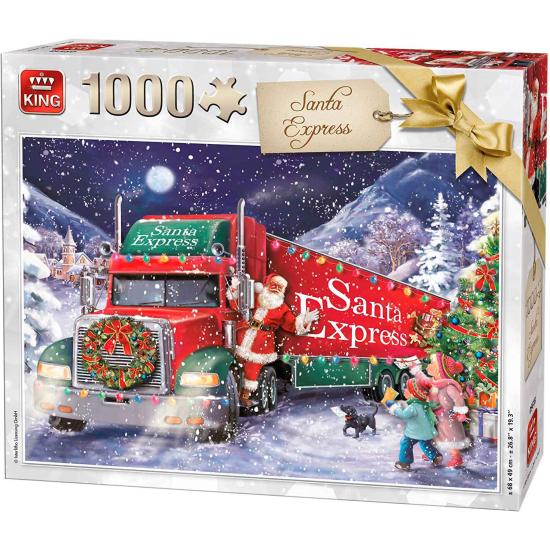 Puzzle King El Expreso de Santa Claus de 1000 Piezas