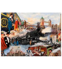 Puzzle King El Orient Express de 1000 Piezas