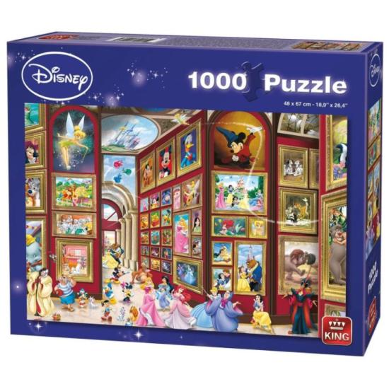 Puzzle King Galería Disney de 1000 Piezas