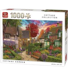 Puzzle King Jardín de las Casas de Campo de 1000 Piezas