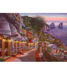 Puzzle King Noche en Capri de 1000 Piezas