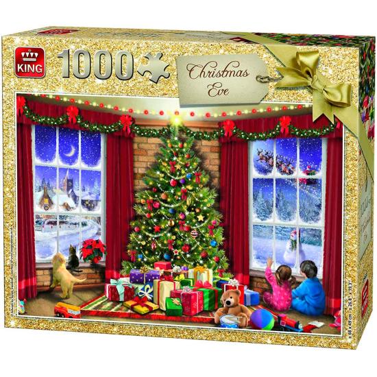 Puzzle King Nochebuena de 1000 Piezas Puzzle King Nochebuena de 1000 Piezas