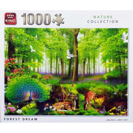 Puzzle King Sueño del Bosque de 1000 Piezas