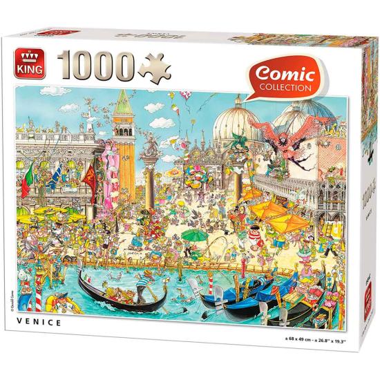 Puzzle King Venecia de 1000 Piezas