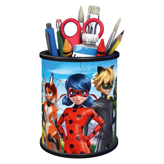 Puzzle Lapicero 3D Ravensburger Miraculous Ladybug de 57 Piezas Puzzle Lapicero 3D Ravensburger Miraculous Ladybug de 57 Piezas
