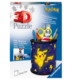 Puzzle Lapicero 3D Ravensburger Pokemon de 57 Piezas
