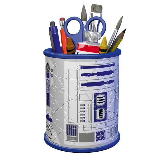 Puzzle Lapicero 3D Ravensburger Star Wars R2D2 de 57 Piezas Puzzle Lapicero 3D Ravensburger Star Wars R2D2 de 57 Piezas