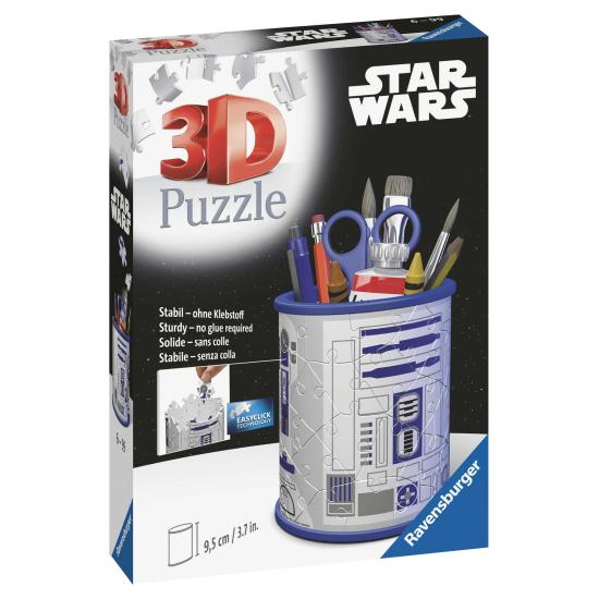 Puzzle Lapicero 3D Ravensburger Star Wars R2D2 de 57 Piezas Puzzle Lapicero 3D Ravensburger Star Wars R2D2 de 57 Piezas