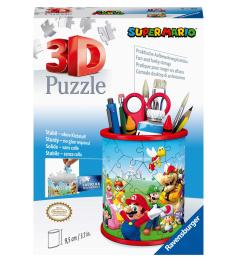 Puzzle Lapicero 3D Ravensburger Super Mario de 57 Piezas