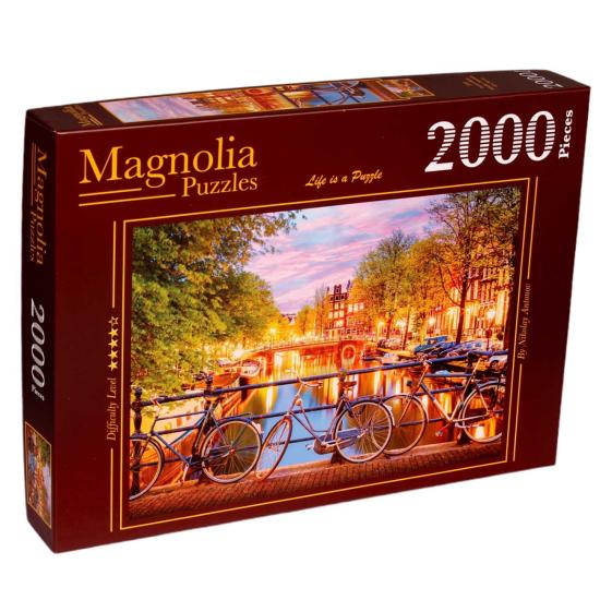 Puzzle Magnolia Amsterdam de 2000 Piezas Puzzle Magnolia Amsterdam de 2000 Piezas