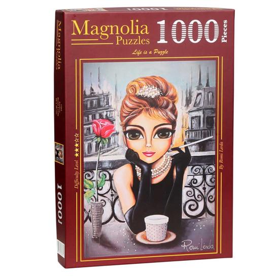 Puzzle Magnolia Audrey de 1000 Piezas Puzzle Magnolia Audrey de 1000 Piezas