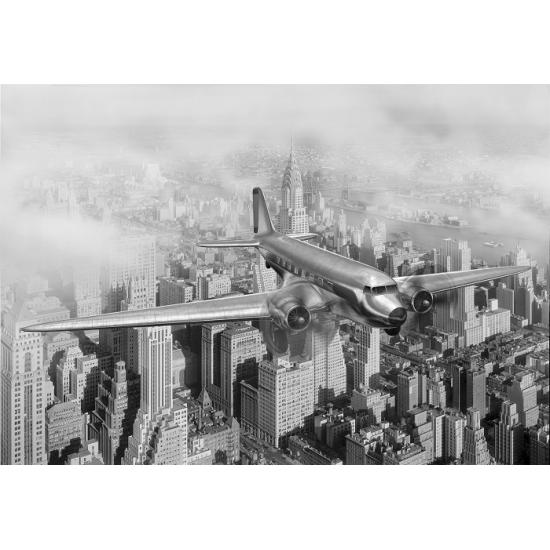 Puzzle Magnolia Avión sobre Nueva York de 2000 Piezas