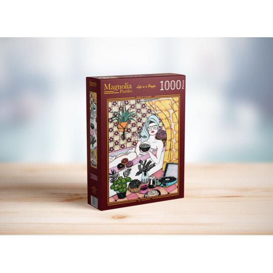 Puzzle Magnolia Baño y Cereales de 1000 Piezas Puzzle Magnolia Baño y Cereales de 1000 Piezas