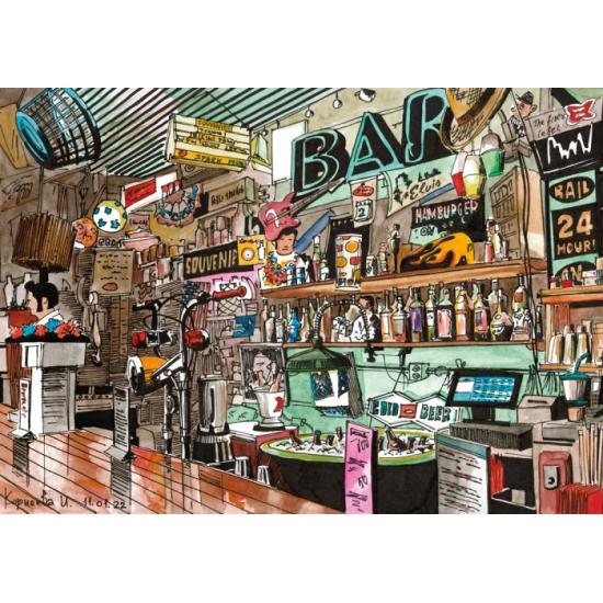 Puzzle Magnolia Bar de 1000 Piezas