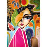 Puzzle Magnolia Belleza Otoñal de 1000 Piezas