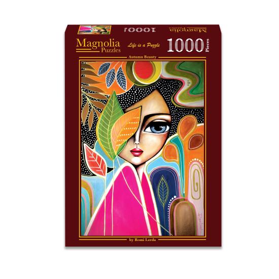 Puzzle Magnolia Belleza Otoñal de 1000 Piezas