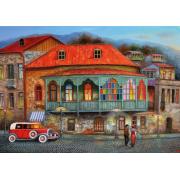 Puzzle Magnolia Calle de Old Tbilisi de 1000 Piezas