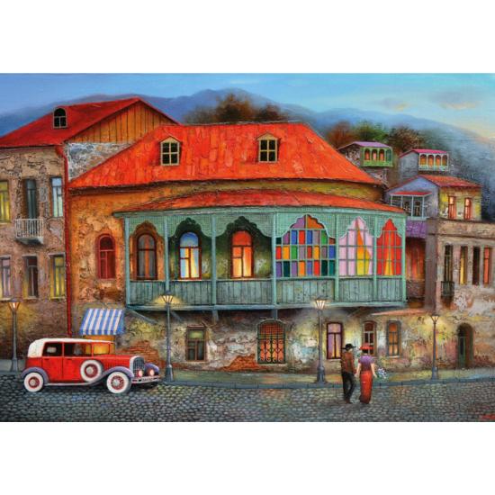 Puzzle Magnolia Calle de Old Tbilisi de 1000 Piezas Puzzle Magnolia Calle de Old Tbilisi de 1000 Piezas