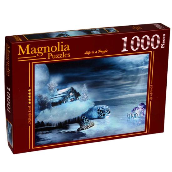 Puzzle Magnolia Casa y Tortuga de 1000 Piezas Puzzle Magnolia Casa y Tortuga de 1000 Piezas