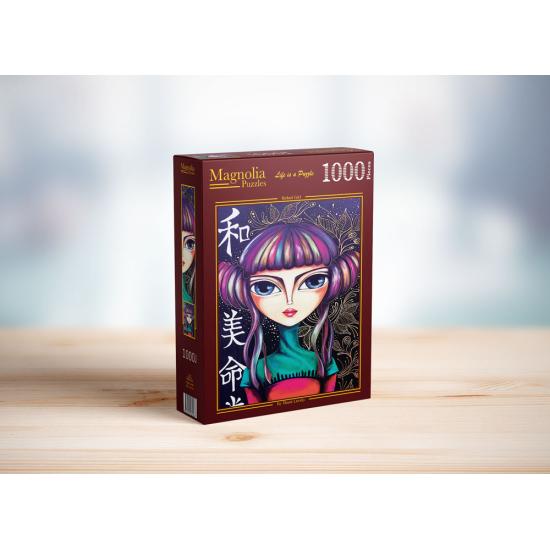 Puzzle Magnolia Chica Rebelde de 1000 Piezas
