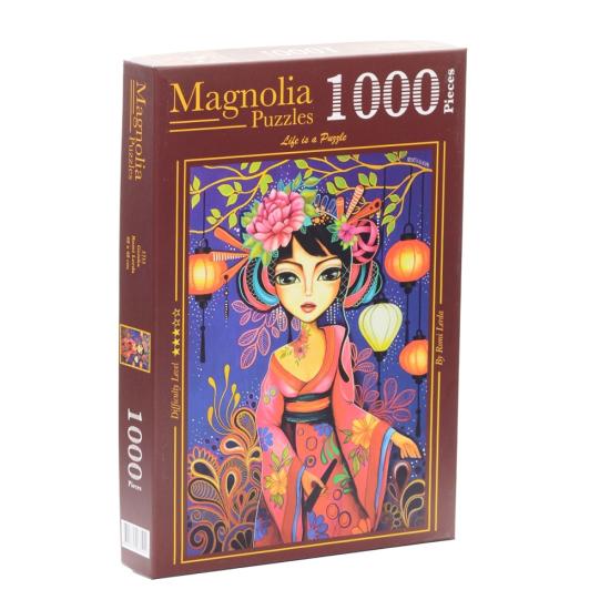 Puzzle Magnolia Geisha de 1000 Piezas