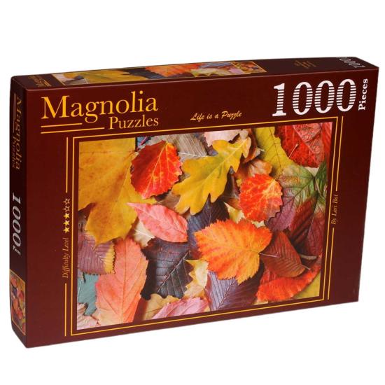 Puzzle Magnolia Hojas de Colores de 1000 Piezas Puzzle Magnolia Hojas de Colores de 1000 Piezas