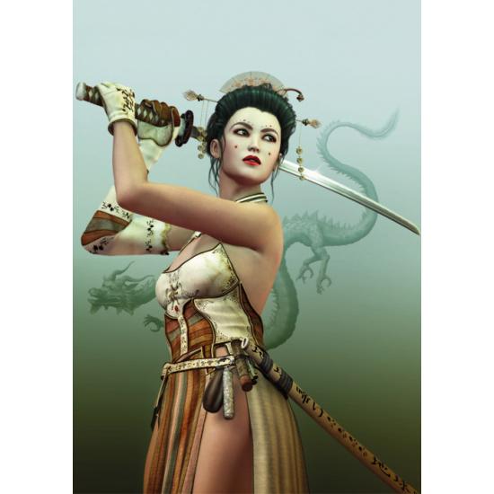 Puzzle Magnolia Lista para Luchar de 1000 Piezas