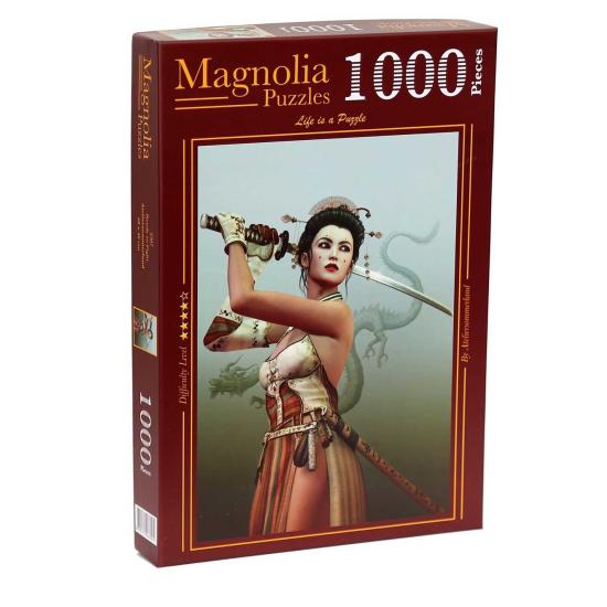 Puzzle Magnolia Lista para Luchar de 1000 Piezas