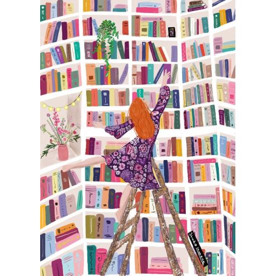 Puzzle Magnolia Los Libros son mis Amigos de 1000 Piezas Puzzle Magnolia Los Libros son mis Amigos de 1000 Piezas